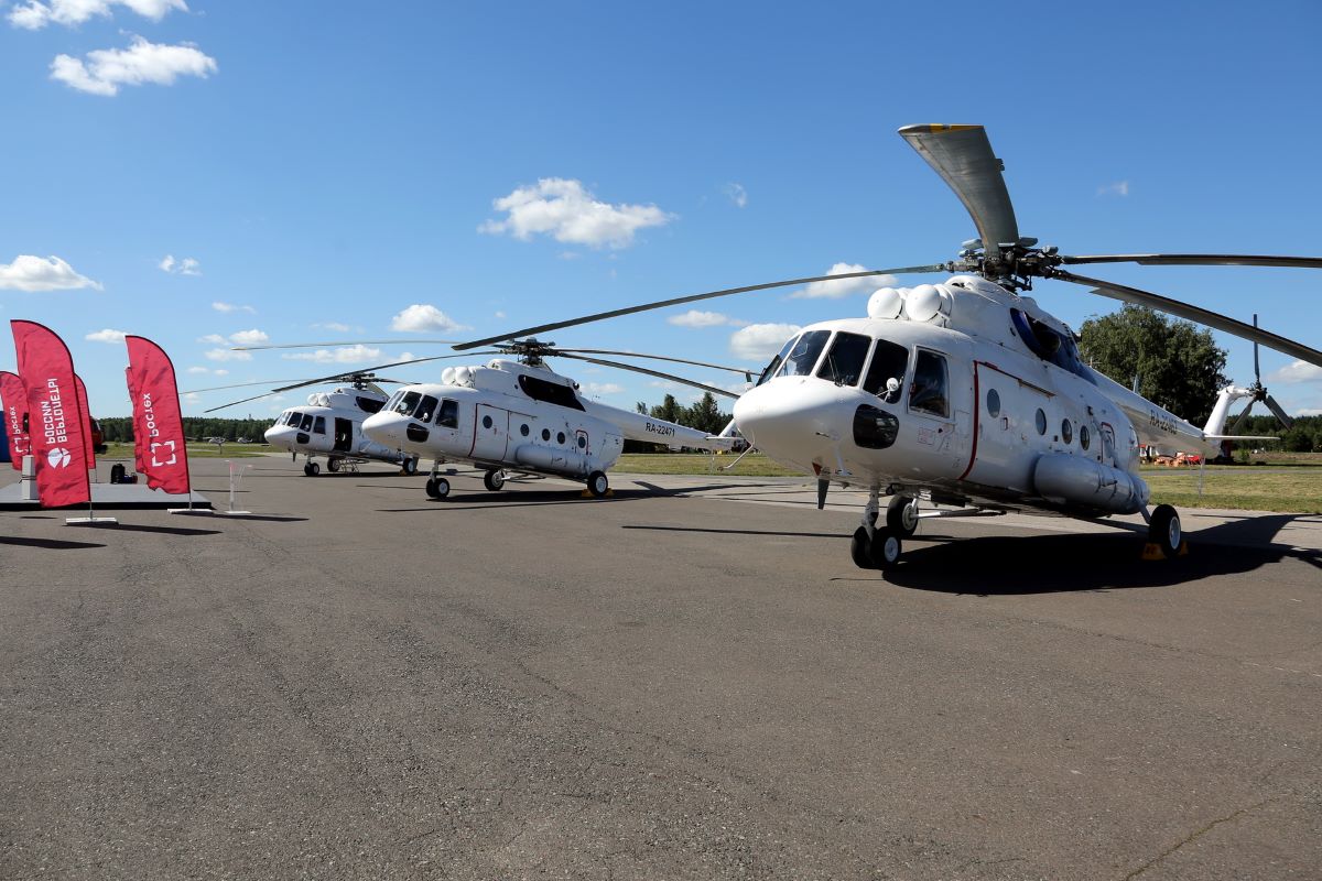 Ростех поставил авиакомпаниям три новых Ми-8МТВ-1