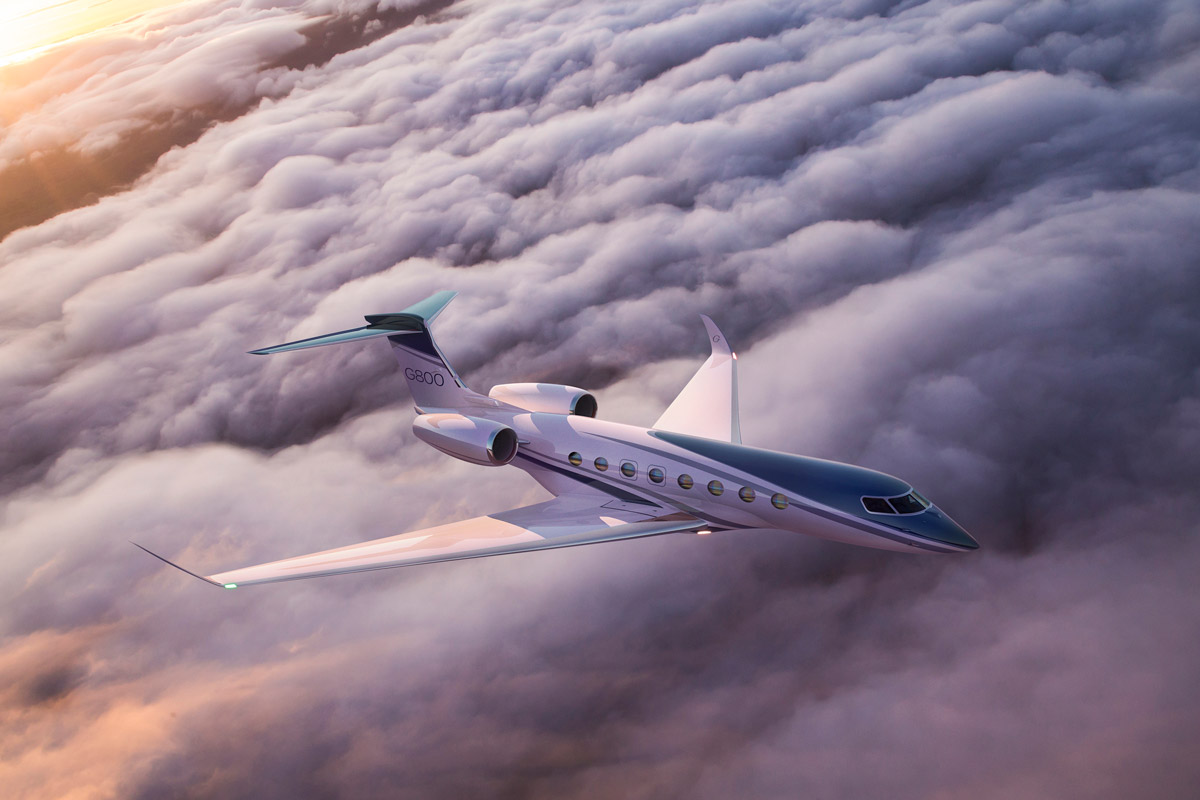 EBACE: Gulfstream G800 прилетел в Европу