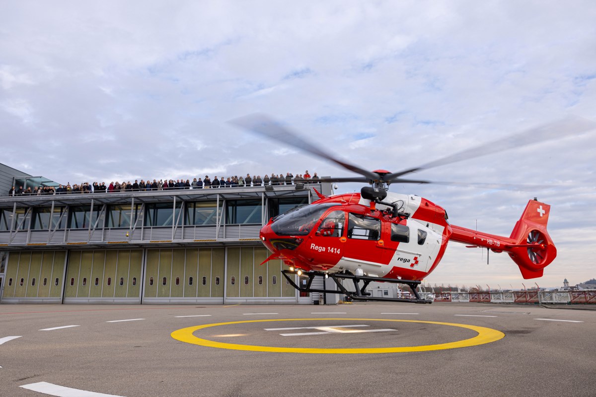 Rega получает первые пятилопастные вертолеты H145 в рамках обновления парка