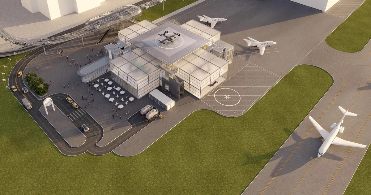 Новое партнерство планирует разработать недорогие модульные вертипорты для eVTOL
