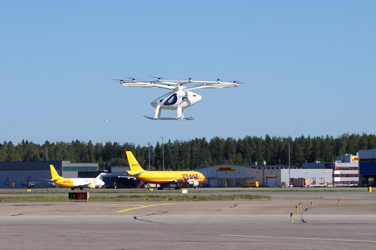 Volocopter готовится запуску воздушного такси в Китае