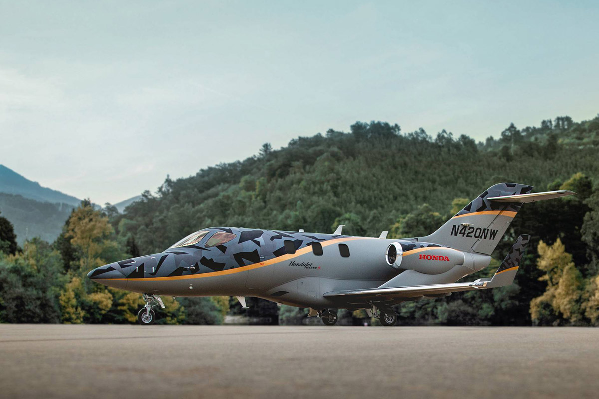 Мировой парк HondaJet суммарно налетал 120000 часов