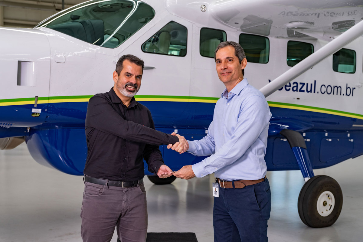 Textron начал поставку первых Grand Caravan EX в Azul Conecta