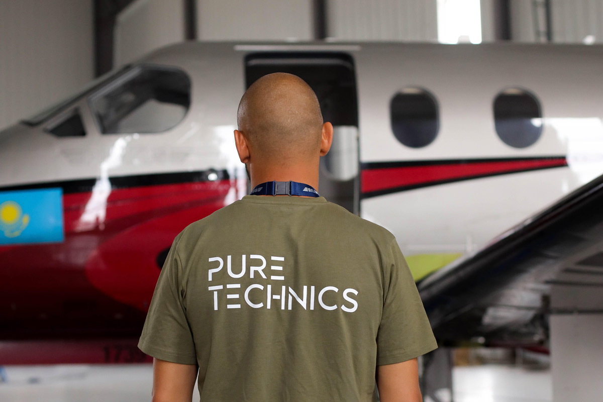 Старт дан: центр Pure Technics обслужил первые самолеты