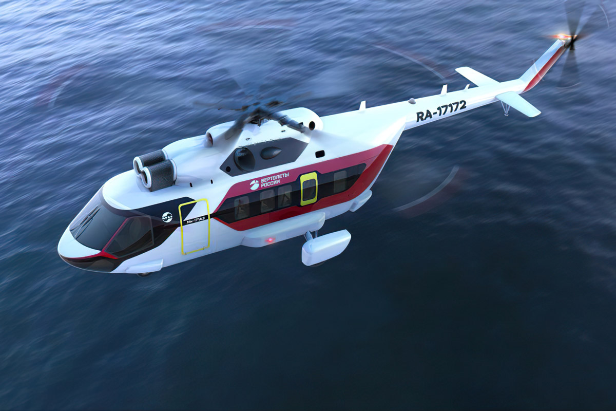 Вертолет Ми-171АЗ совершит первый полет в начале 2022 года