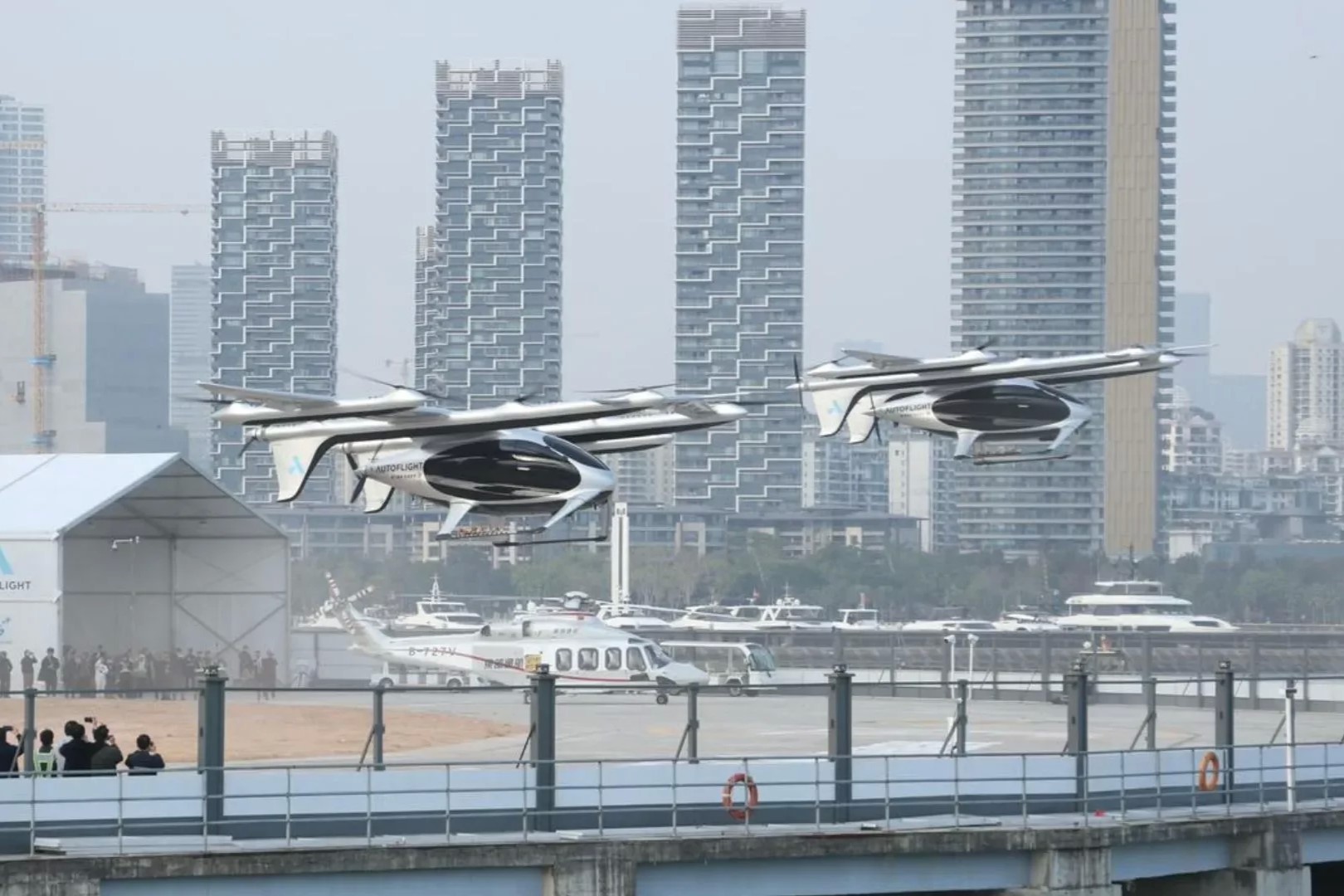 Экономика малых высот в Китае прокладывает путь для авиатакси eVTOL