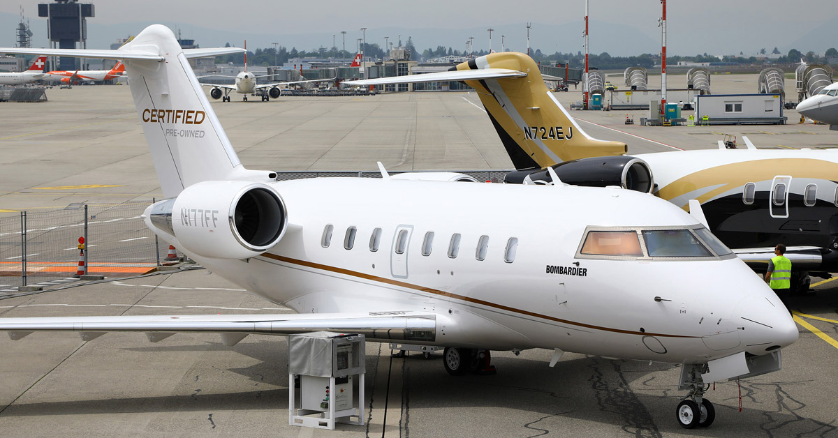 Bombardier впервые представит в США самолет программы Certified Pre-Owned