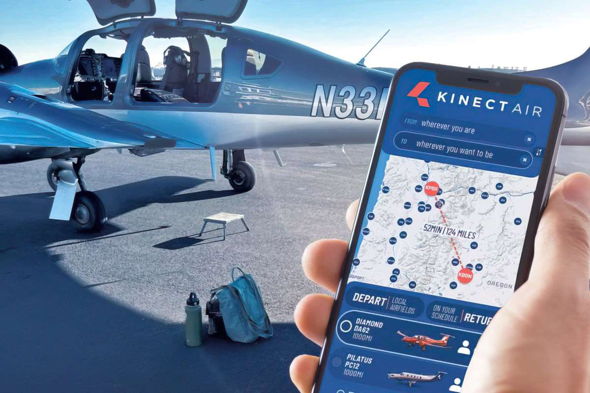 KinectAir запускает маркетплейс empty leg