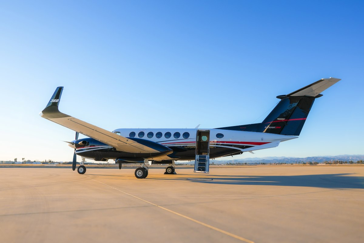 Sun Air Jets пополнила чартерный флот новым King Air 360ER