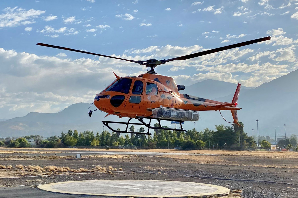 Чилийский Ecocopter увеличивает парк Airbus H125