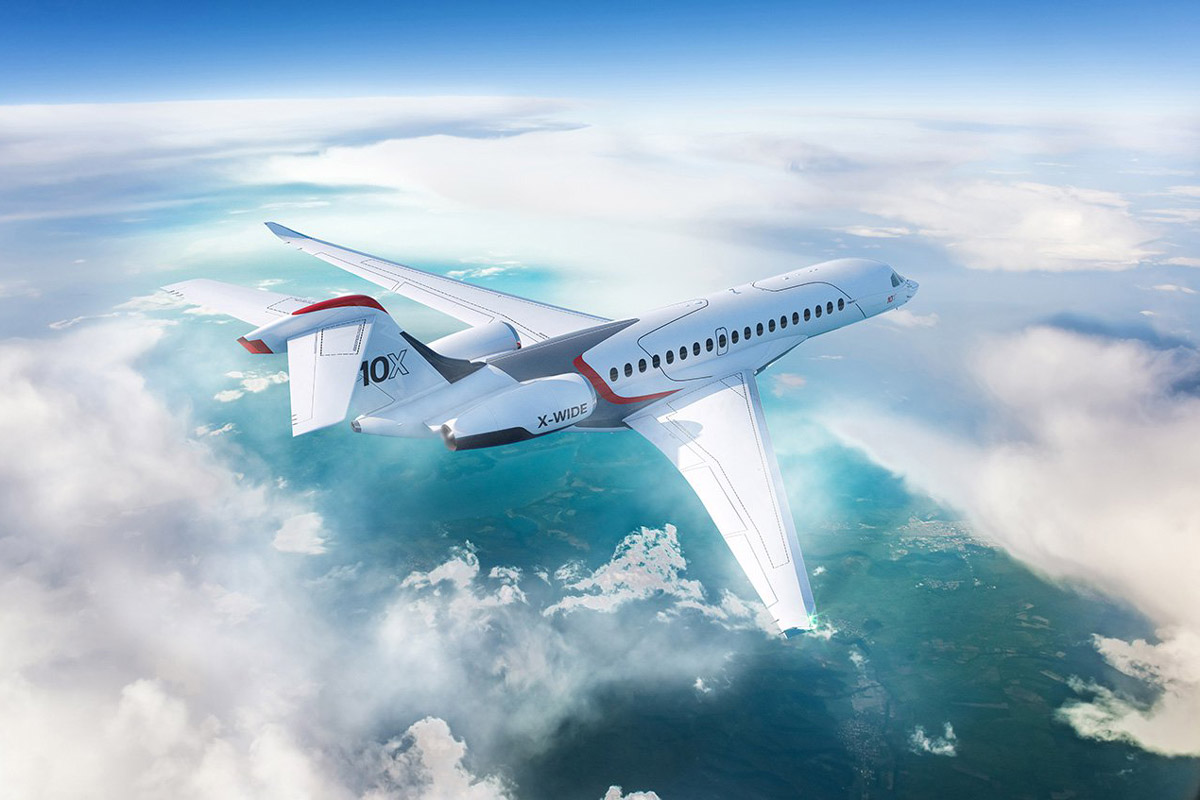 Первый Falcon 10X будет собран в этом году