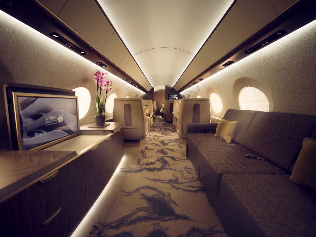 Флот Qatar Executive пополнился двумя самолетами G700