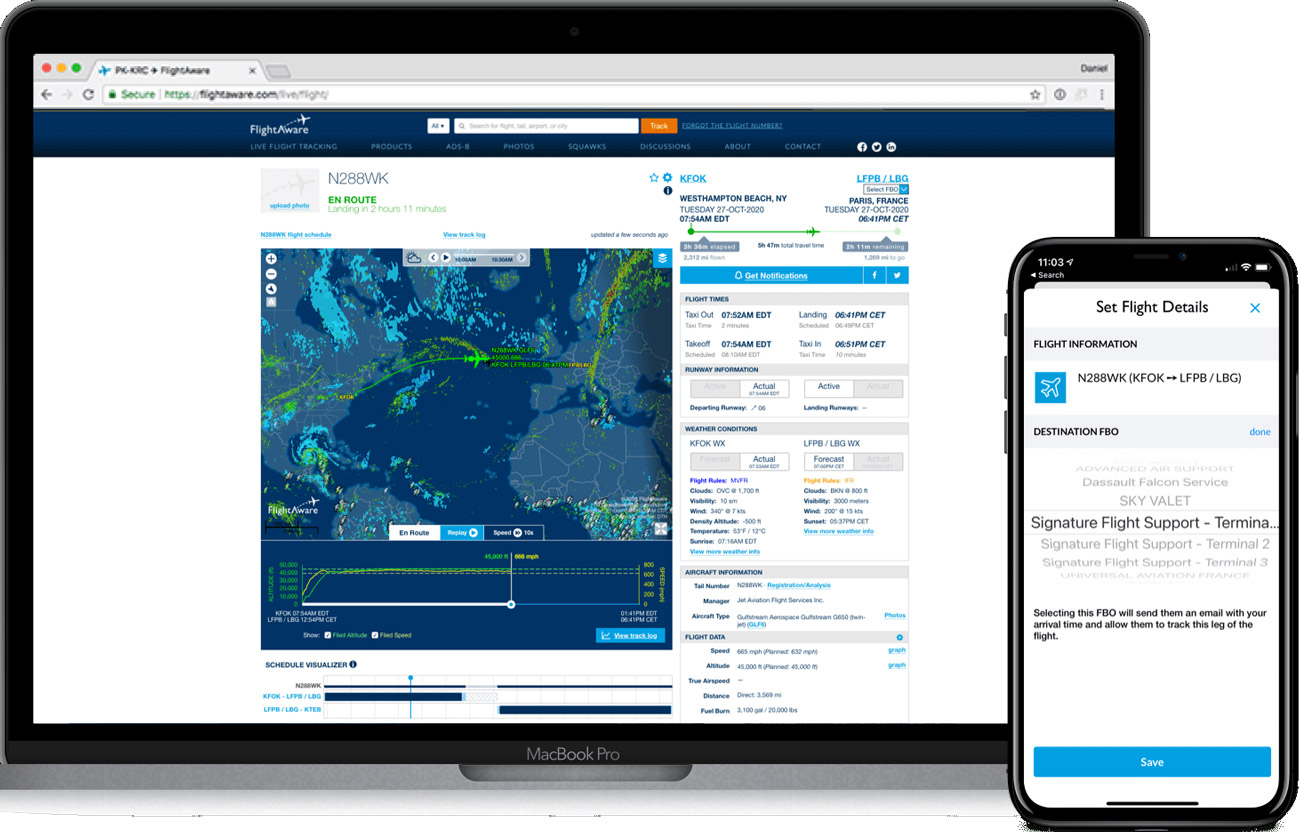 Collins завершает покупку FlightAware и создает новое подразделение