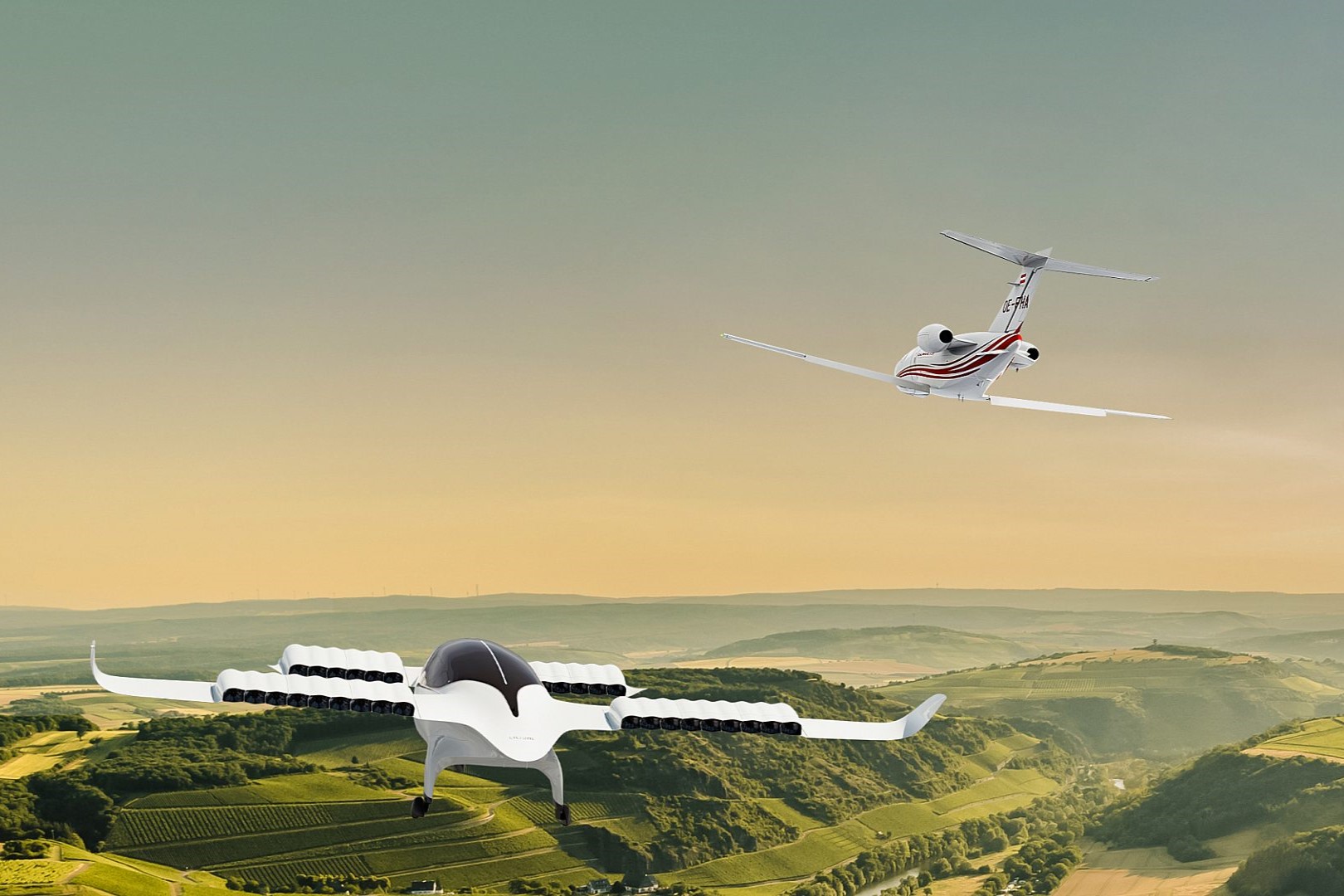 GlobeAir:       eVTOL