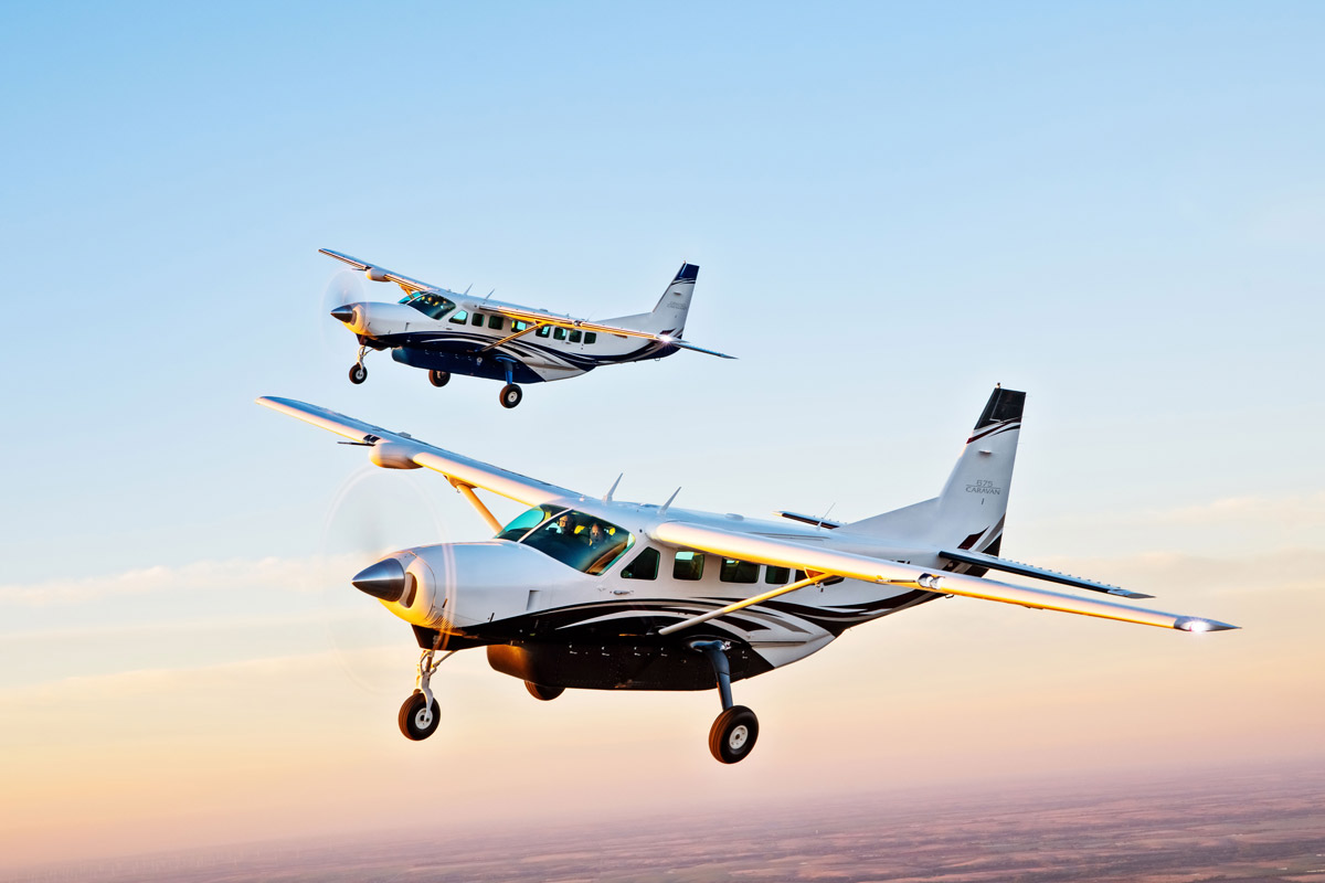 Семейство Cessna Caravan налетало более 25 миллионов часов
