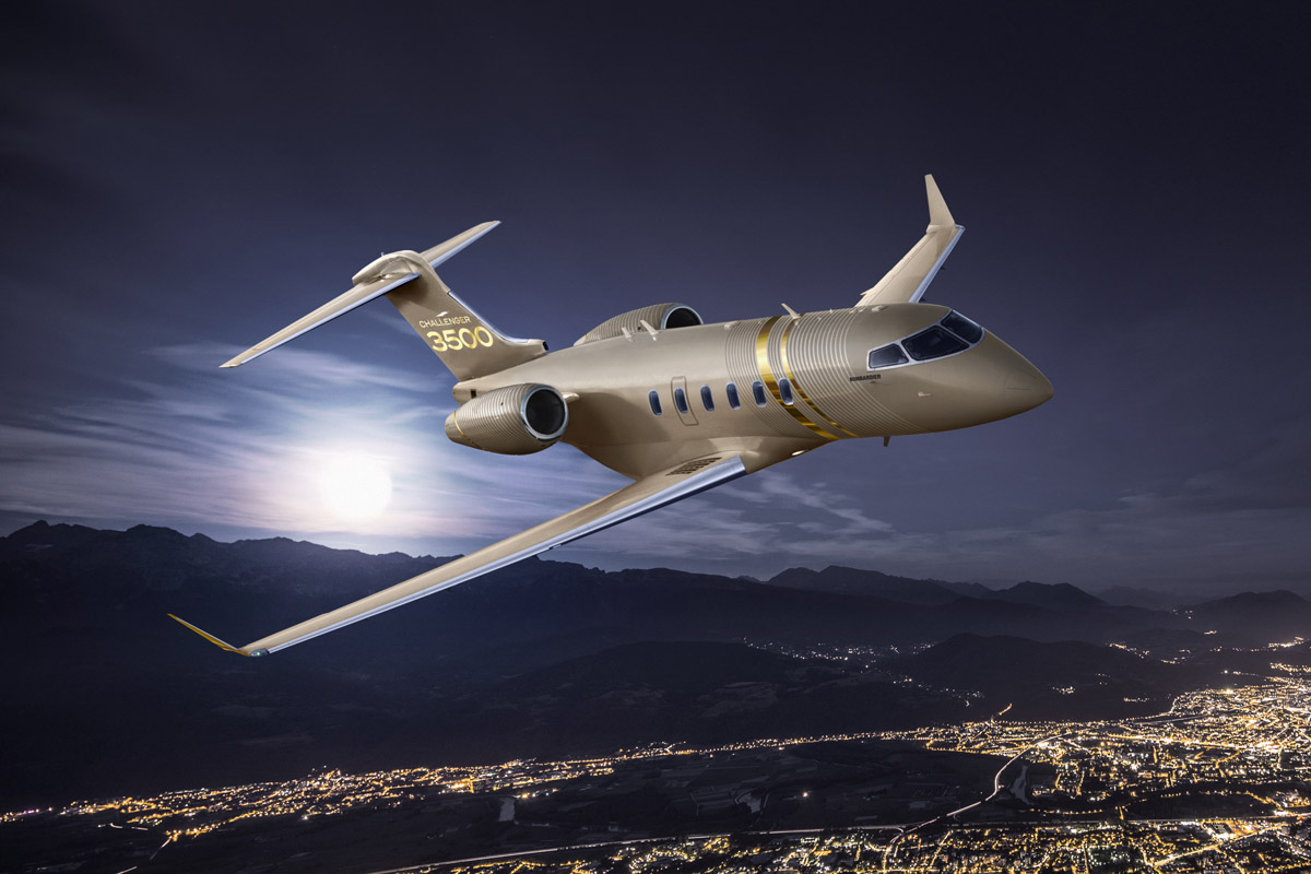 Bombardier запускает связь на базе Iridium Certus на Challenger 3500