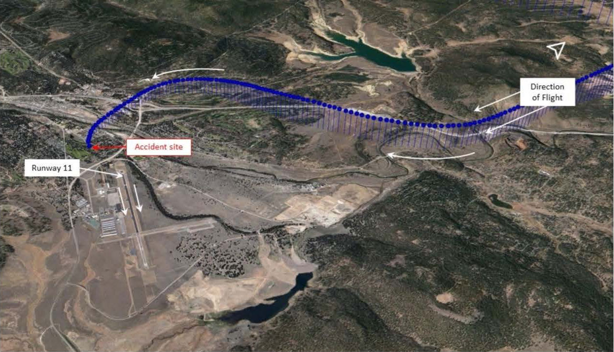 NTSB выпускает предупреждение о рисках захода на посадку по кругу