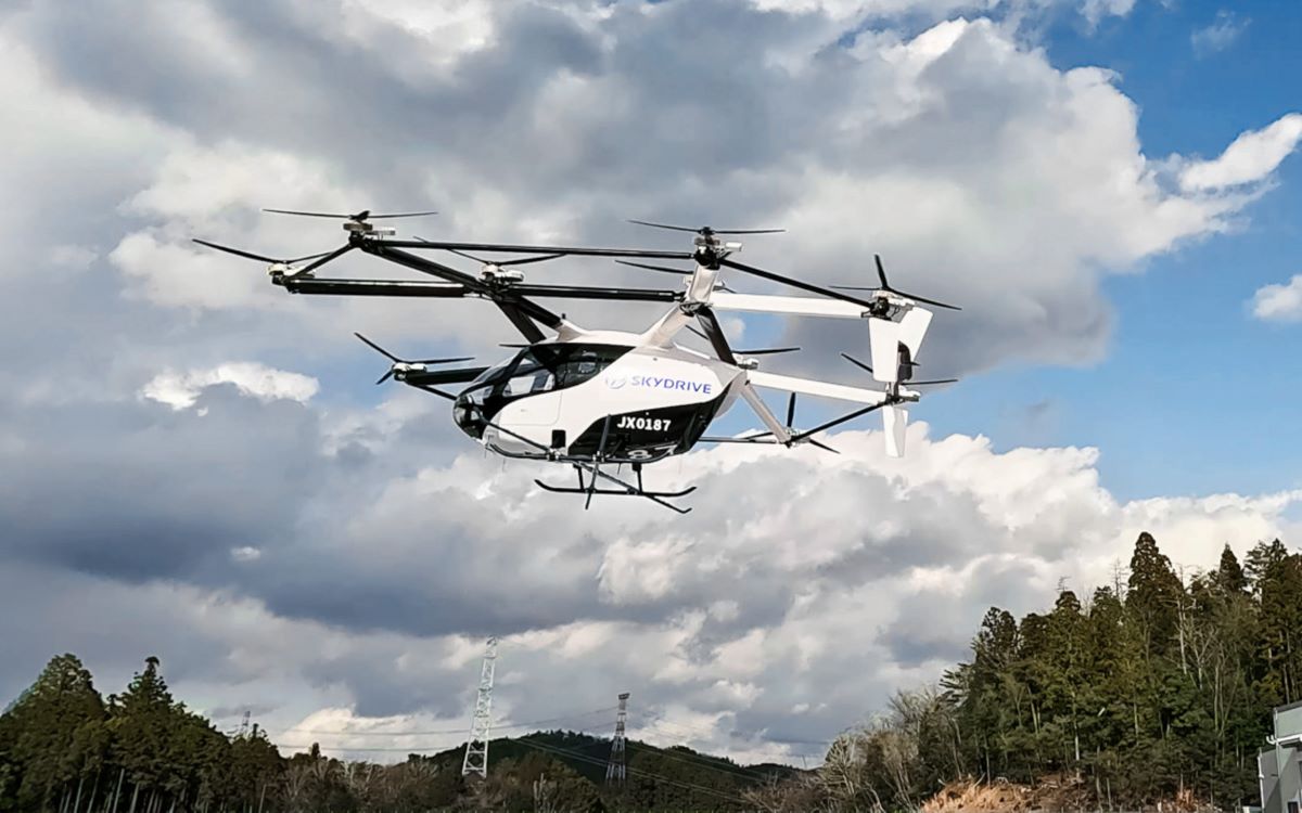 Японский регулятор подтвердил основания для сертификации eVTOL SkyDrive