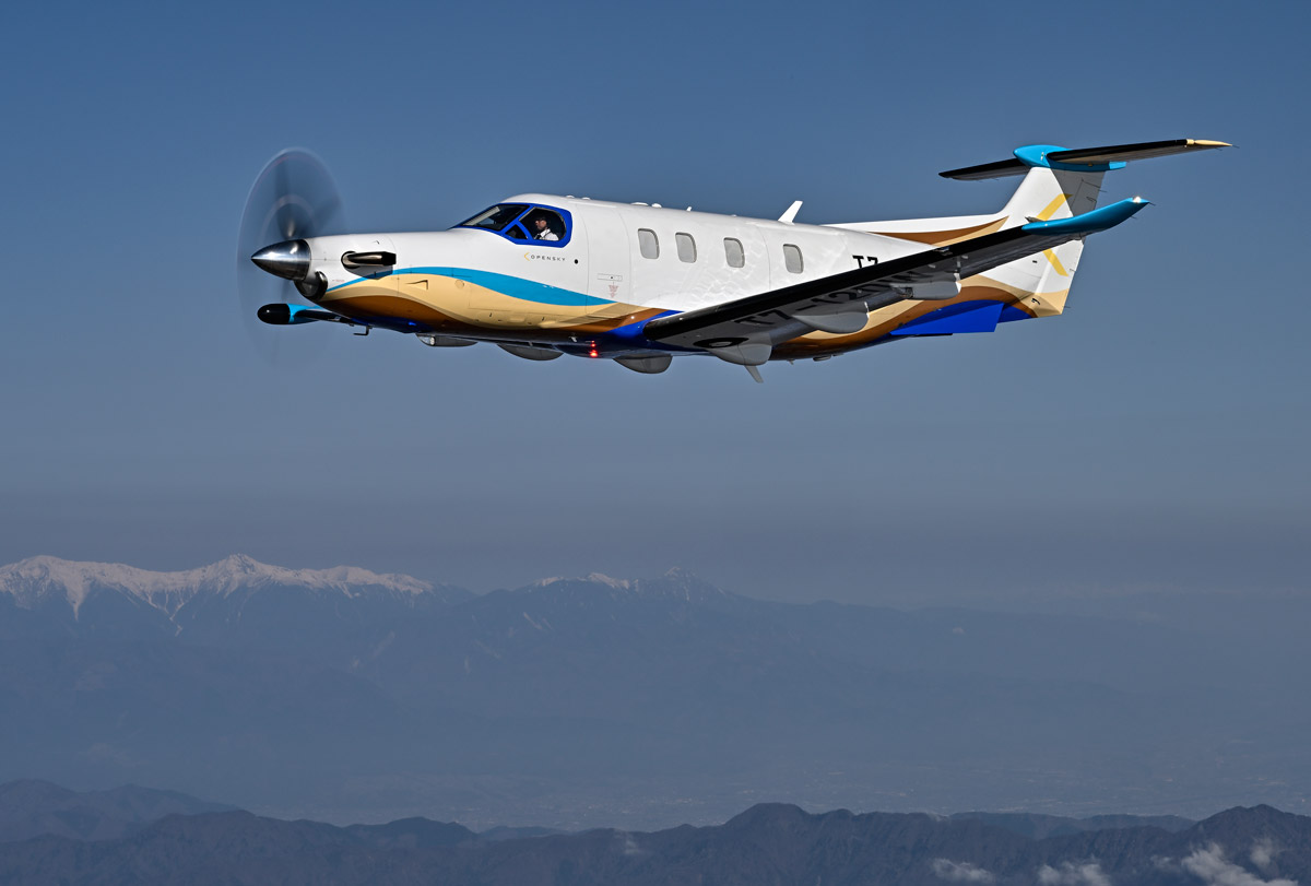 В Японию поставлен первый Pilatus PC-12NGX