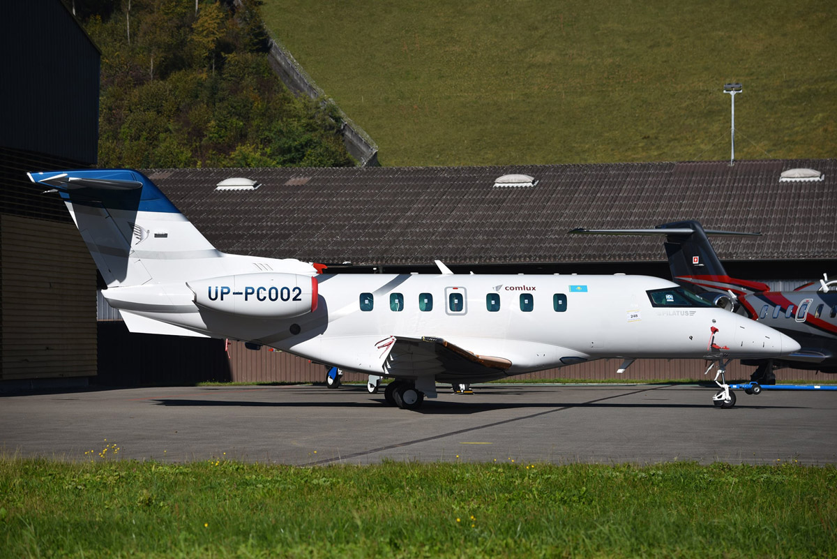 ФОТО факт: Сomlux KZ станет новым эксплуатантом Pilatus PC-24