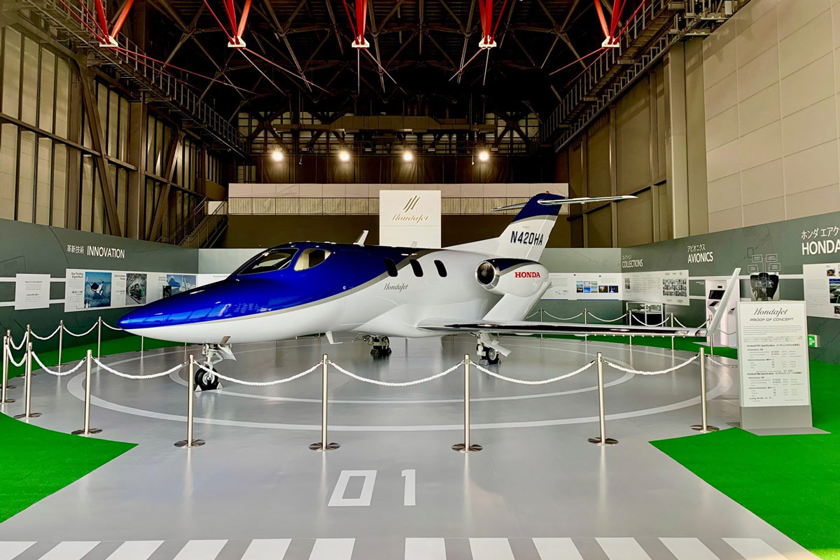 Прототип HondaJet стал музейным экспонатом