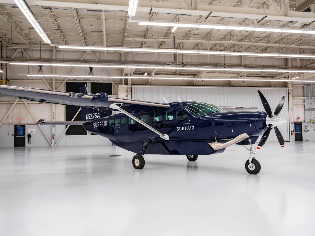 Surf Air Mobility получит первые четыре самолета Cessna Grand Caravan