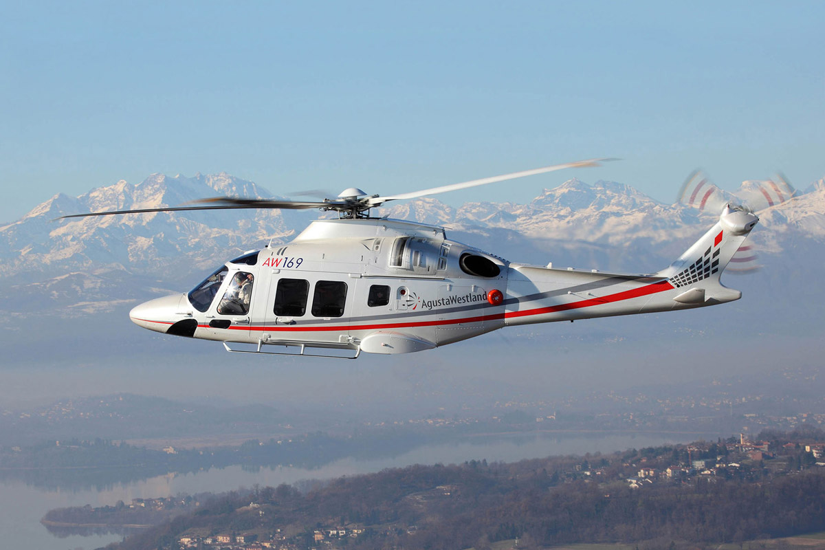 Для AW169 сертифицировано увеличение полезной нагрузки на 350 кг