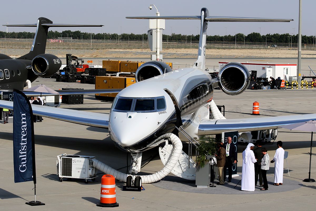 За последнее десятилетие парк самолетов Gulfstream на Ближнем Востоке вырос почти на 40%