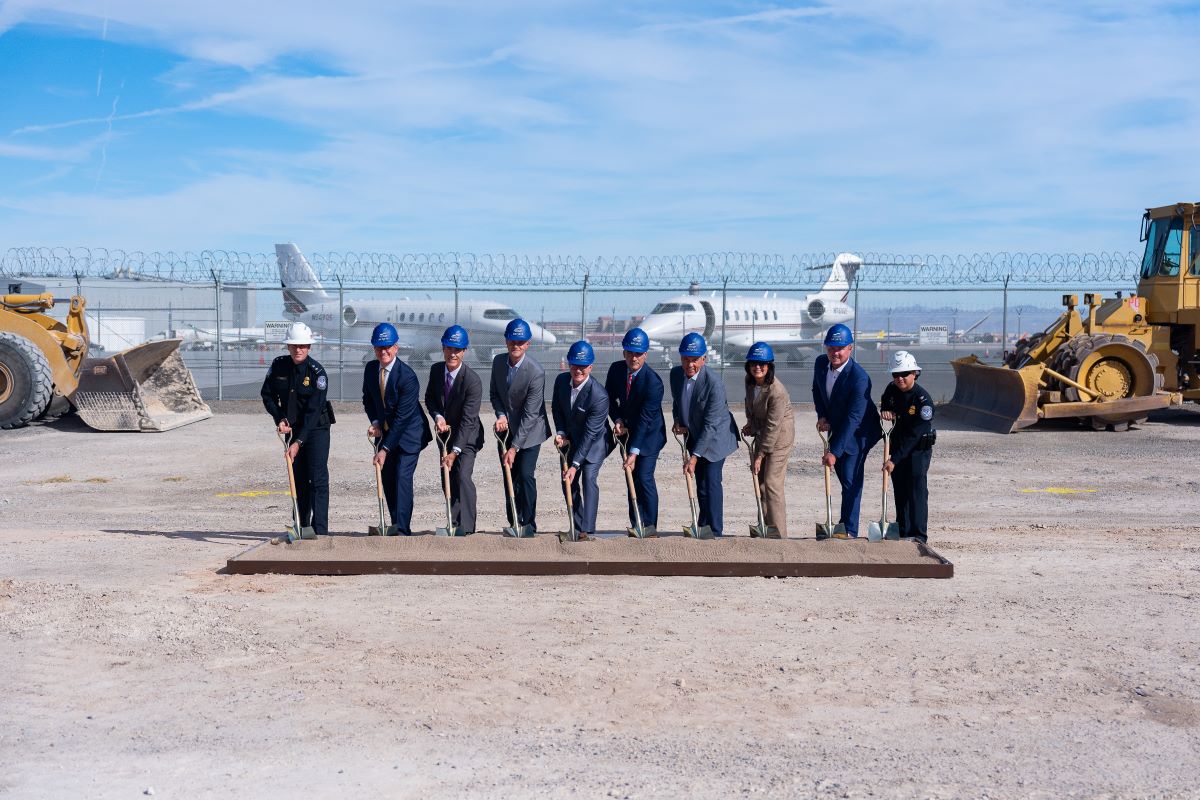 NetJets и Signature Aviation приступили к строительству ультрасовременного FBO в Лас-Вегасе