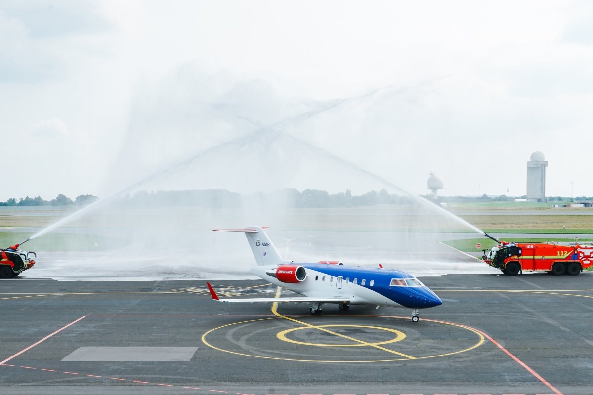 European Air Ambulance пополнила парк вторым самолетом Challenger 605