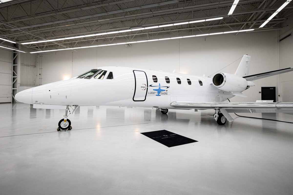 Textron Aviation выпустила 1000-й Cessna Citation 560XL