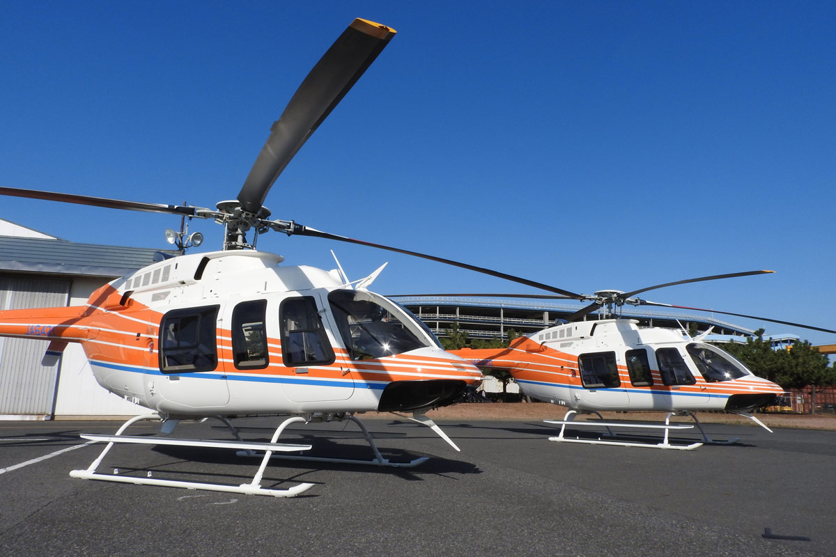 Первые два вертолета Bell 407GXi поставлены в Японию