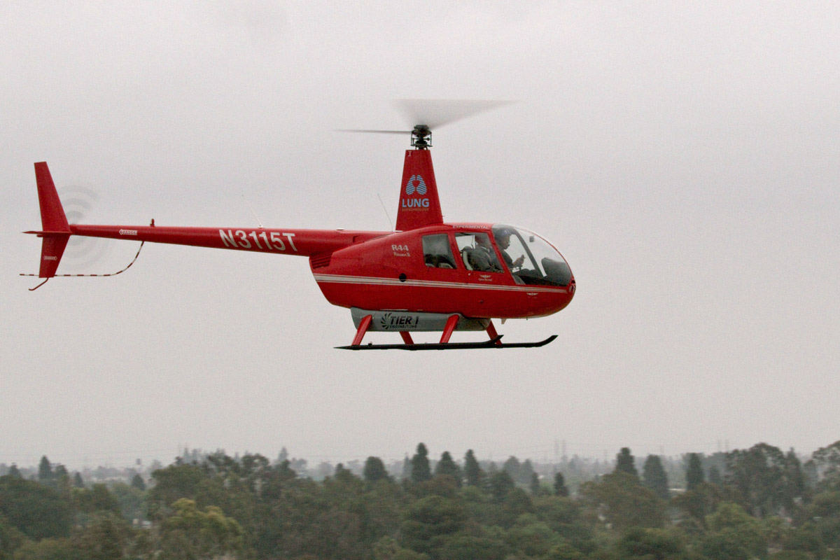 В первый полет отправился полностью электрический Robinson R44