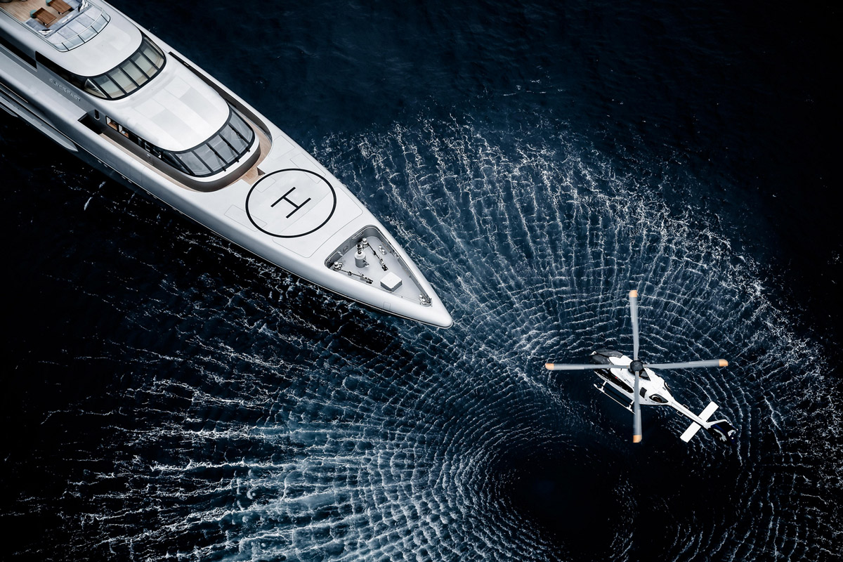 Airbus Corporate Helicopters занимает 70% «яхтенного сегмента» с ACH135 и ACH145