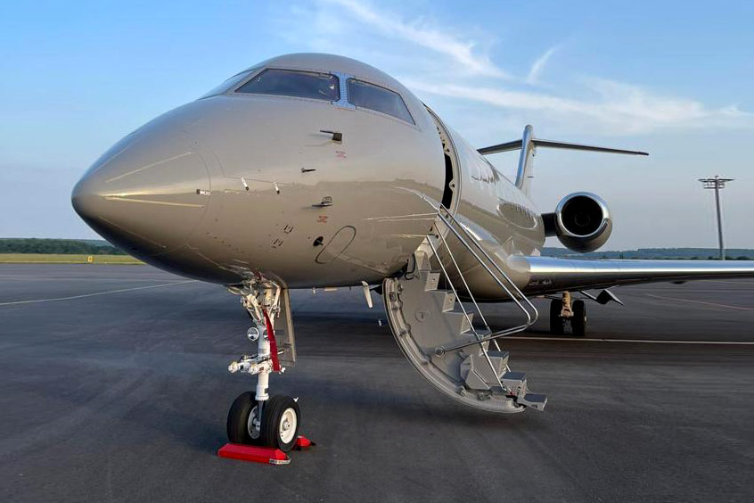 MHS Aviation добавил в свой парк Global Express с обновленным салоном