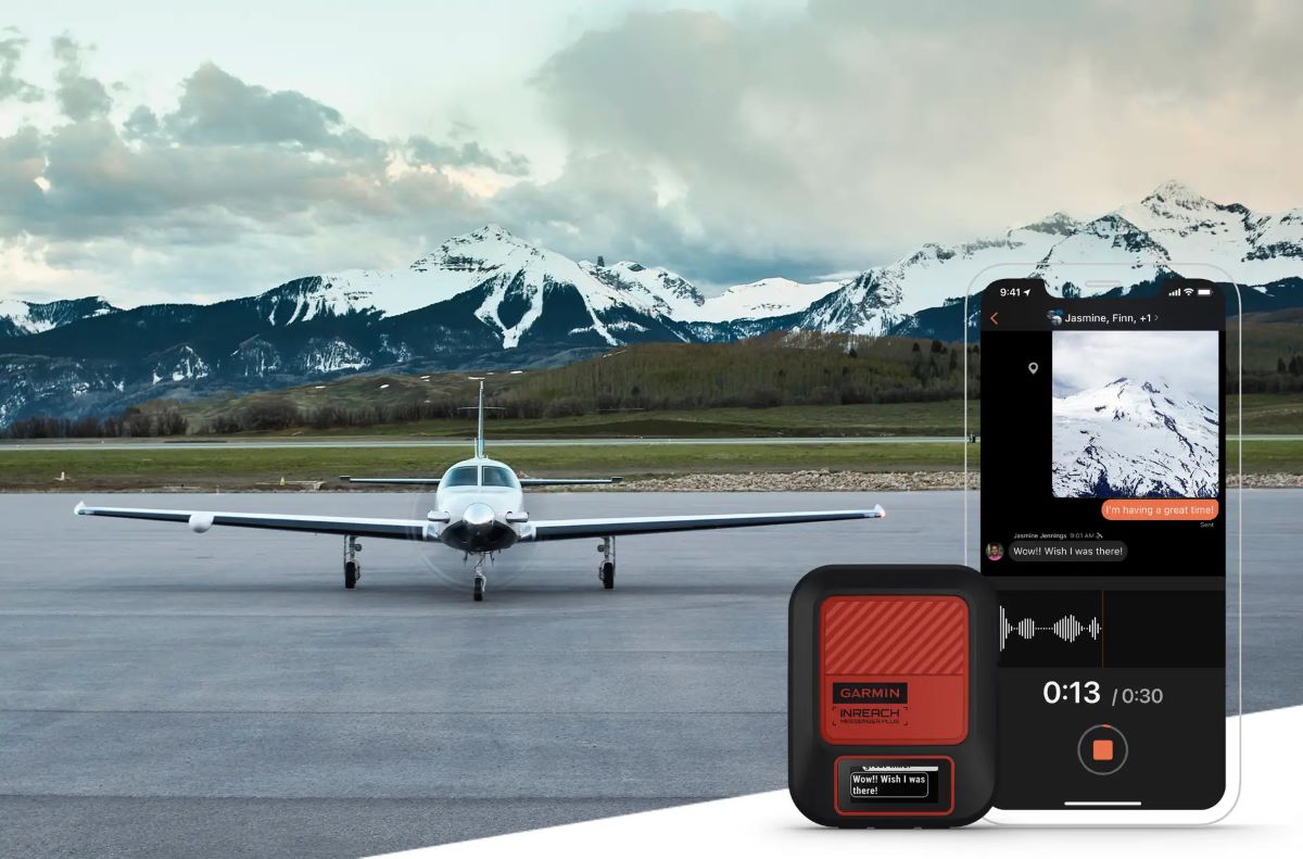 Коммуникатор Garmin Messenger Plus может подключаться к сети Iridium Certus