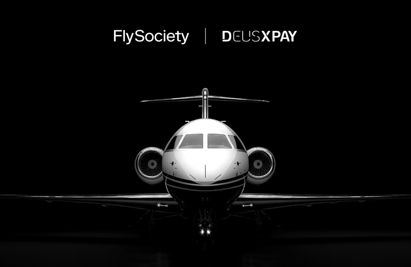 FlySociety и Deus X Pay предложат платежи за чартеры в криптовалюте