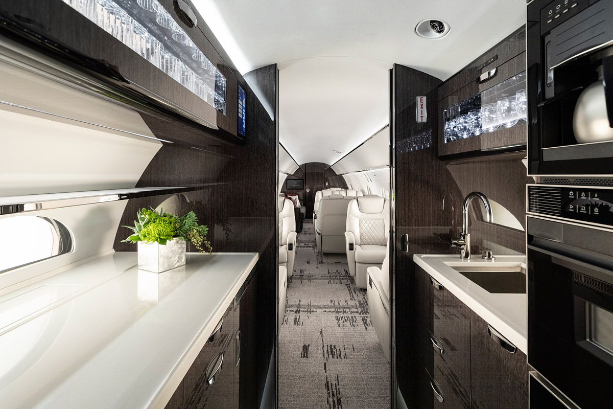 Gulfstream расширяет центр комплектации G600