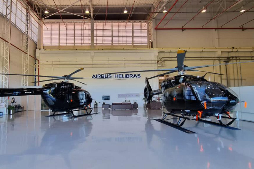 Первые пятилопастные Airbus H145 отправились в Бразилию