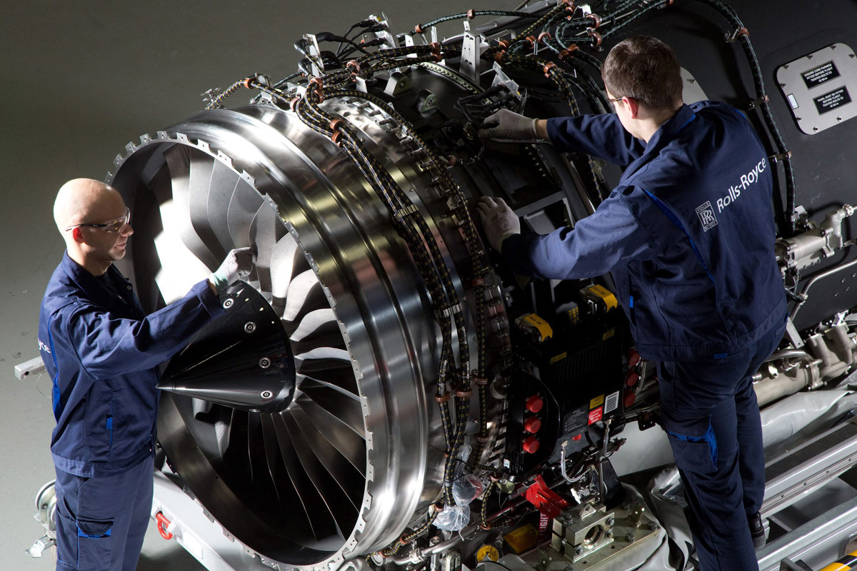 Rolls-Royce поставила заказчику тысячный двигатель BR725