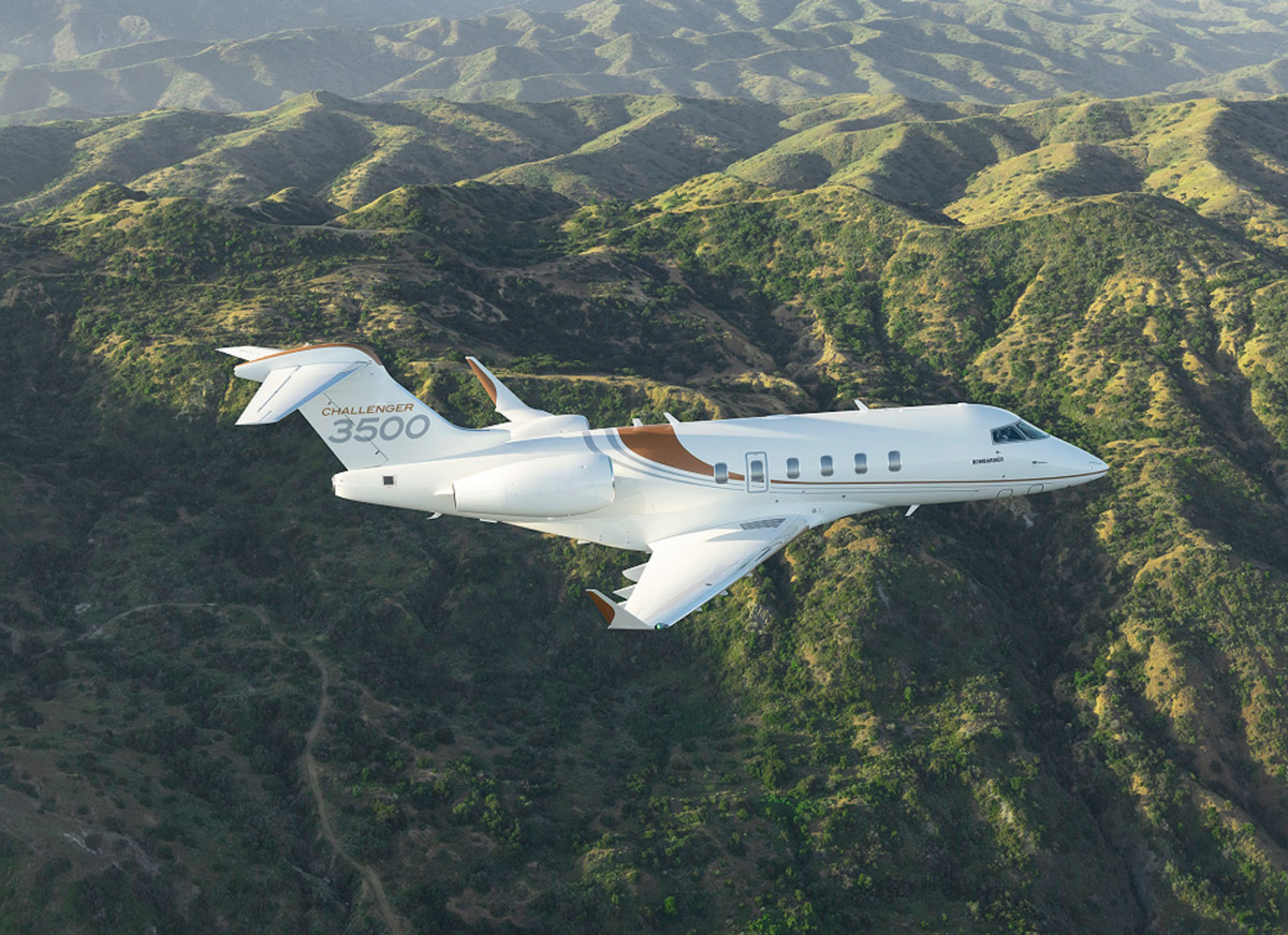 Bombardier вводит в эксплуатацию Challenger 3500 стартового заказчика
