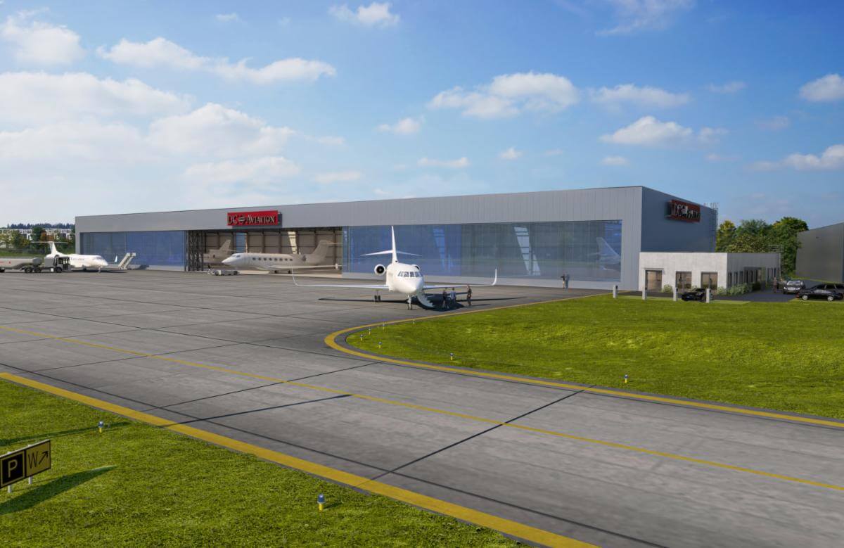 DC Aviation открывает новый ангар в мюнхенском аэропорту Оберпфаффенхофен