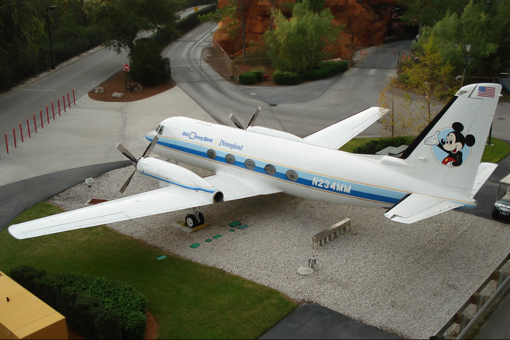 Легендарный Gulfstream I Уолта Диснея вновь станет достопримечательностью