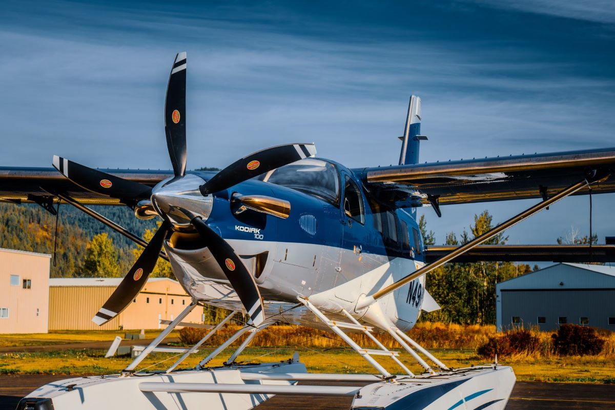 Поплавковый Kodiak 100 получил пятилопастный композитный винт