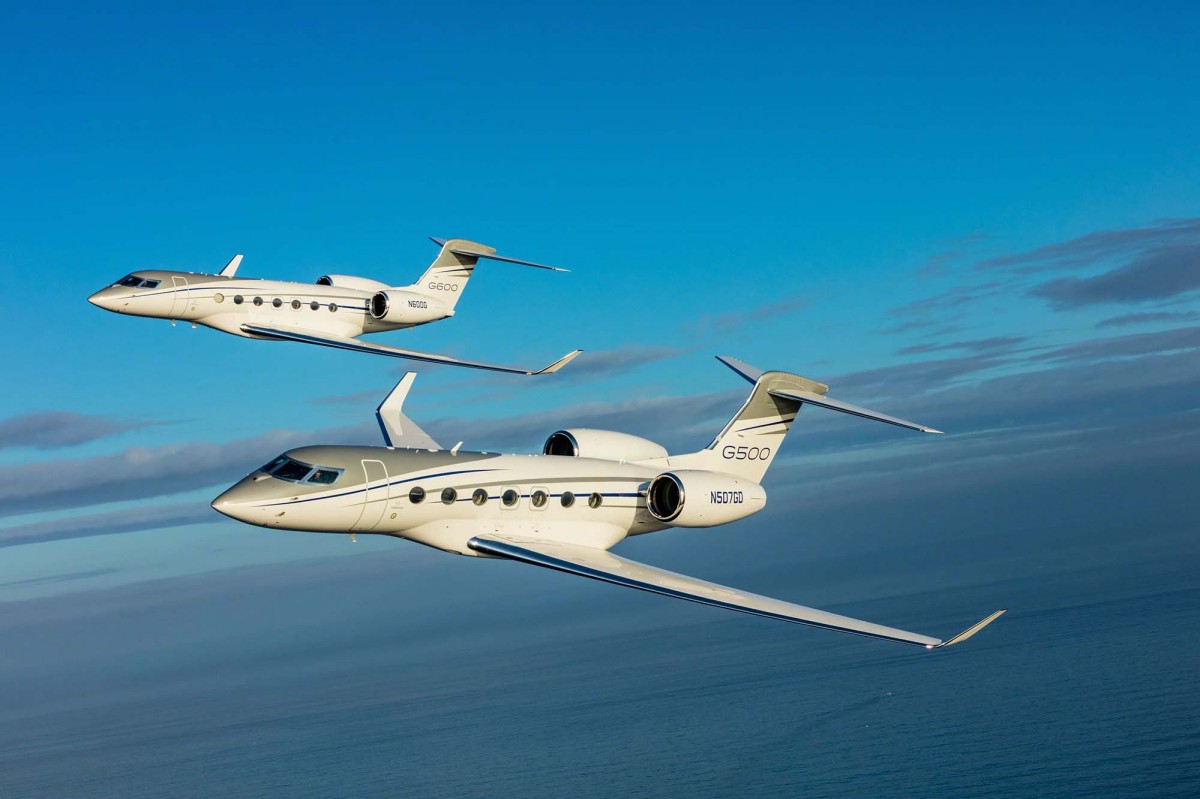 Gulfstream G500 и G600 налетали по 100000 часов каждый