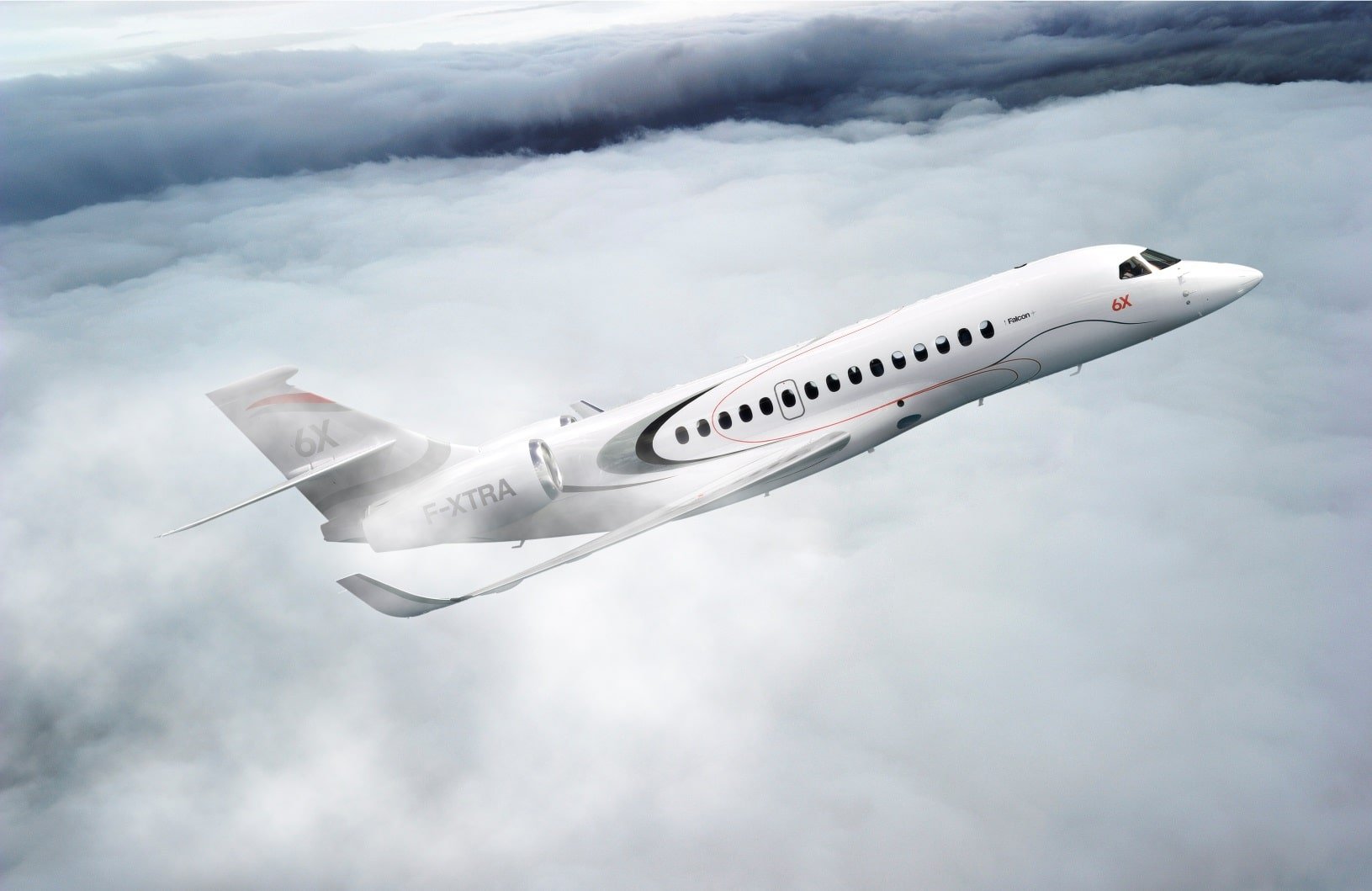 Falcon 6X дебютирует на ЕВАСЕ