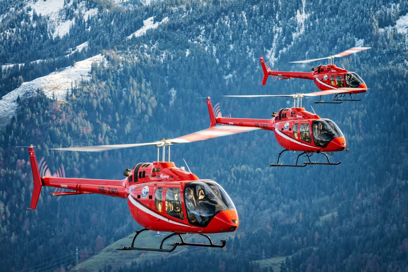 Mountainflyers за два года налетал на Bell 505 2000 часов
