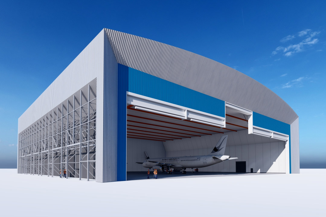 Fokker Services строит ангар для широкофюзеляжных лайнеров