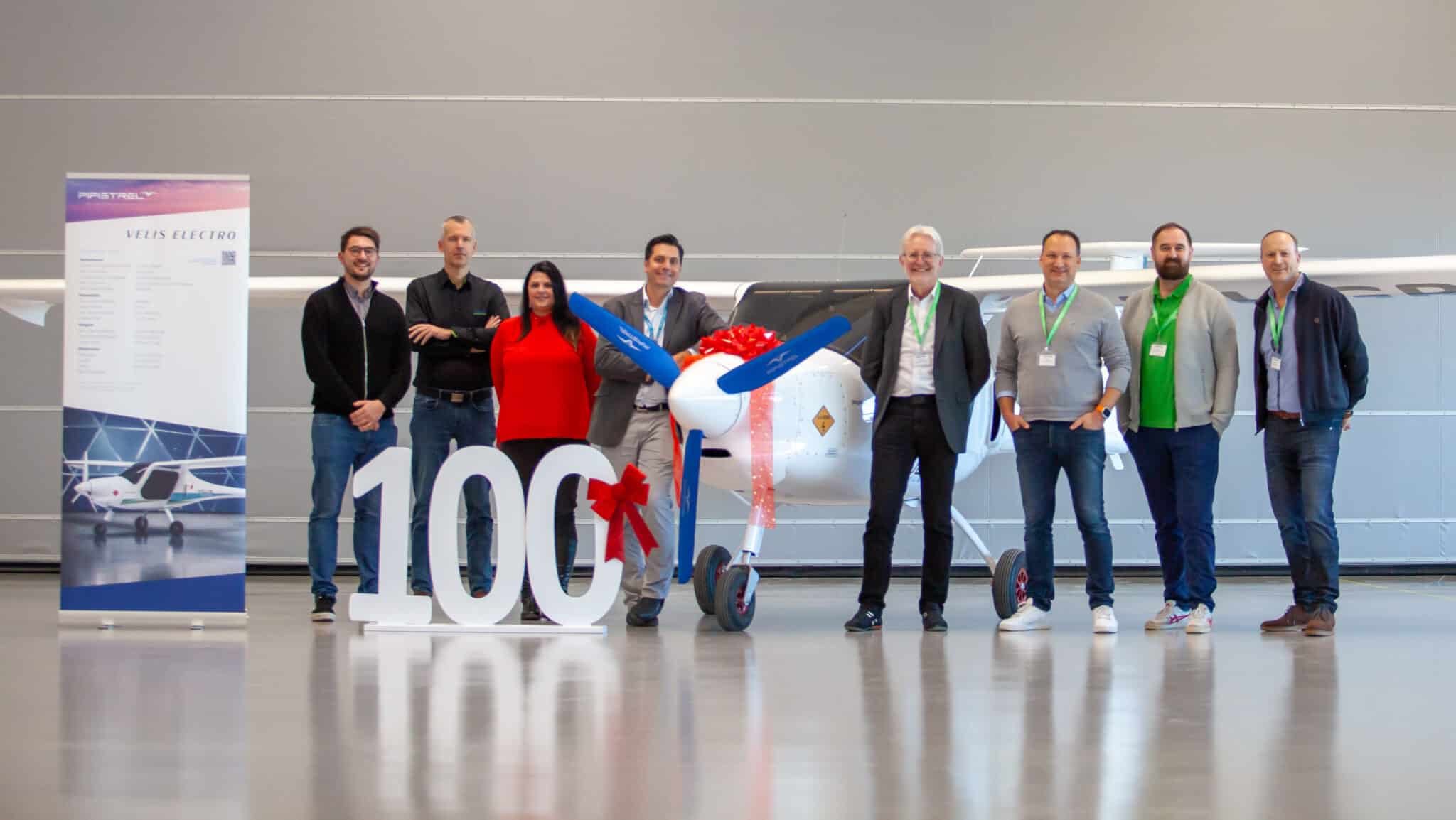 Поставлен Pipistrel Velis Electro с серийным номером 100