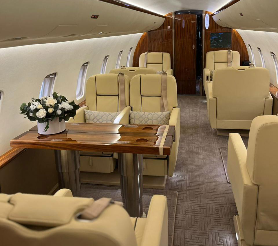 «ДримДжет» обновила салон Bombardier Challenger 850